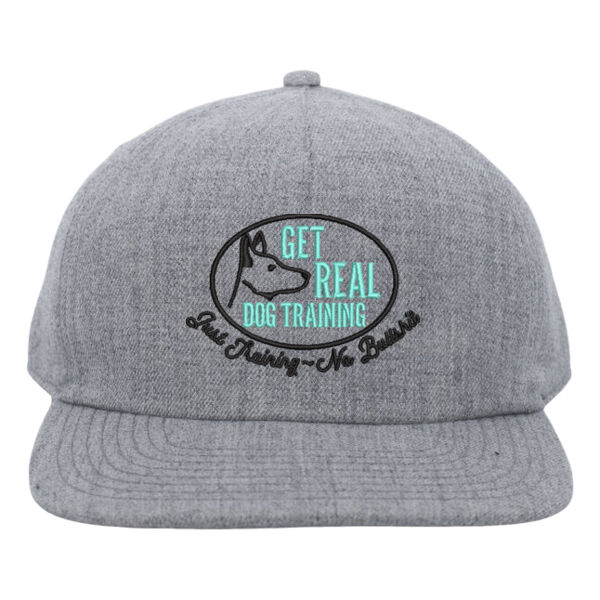 Pacific Headwear - Unstructured Acrylic/Wool Snapback Cap - Embroidered Logo Thumbnail