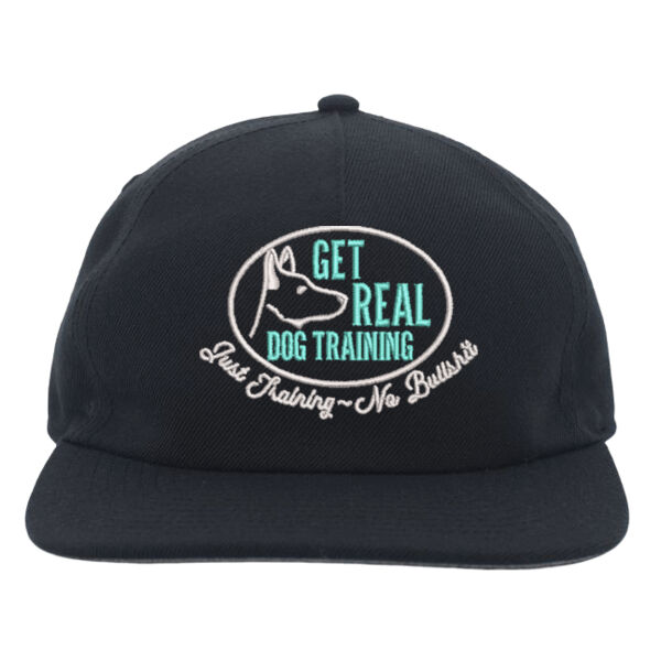 Pacific Headwear - Unstructured Acrylic/Wool Snapback Cap - Embroidered Logo Thumbnail