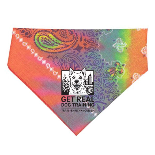 USA Made Doggie Bandana - Printed Logo Thumbnail