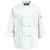 Eight Knot Button Chef Coat with Thermometer Pocket Thumbnail