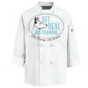 Eight Knot Button Chef Coat with Thermometer Pocket Thumbnail