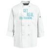 Eight Knot Button Chef Coat with Thermometer Pocket Thumbnail