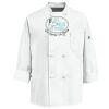 Eight Knot Button Chef Coat with Thermometer Pocket Thumbnail