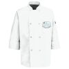 Button Chef Coat with Thermometer Pocket Thumbnail