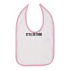 Infant Contrast Trim Premium Jersey Bib Thumbnail