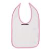 Infant Contrast Trim Premium Jersey Bib Thumbnail